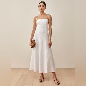 NWT Reformation Rai Linen Dress